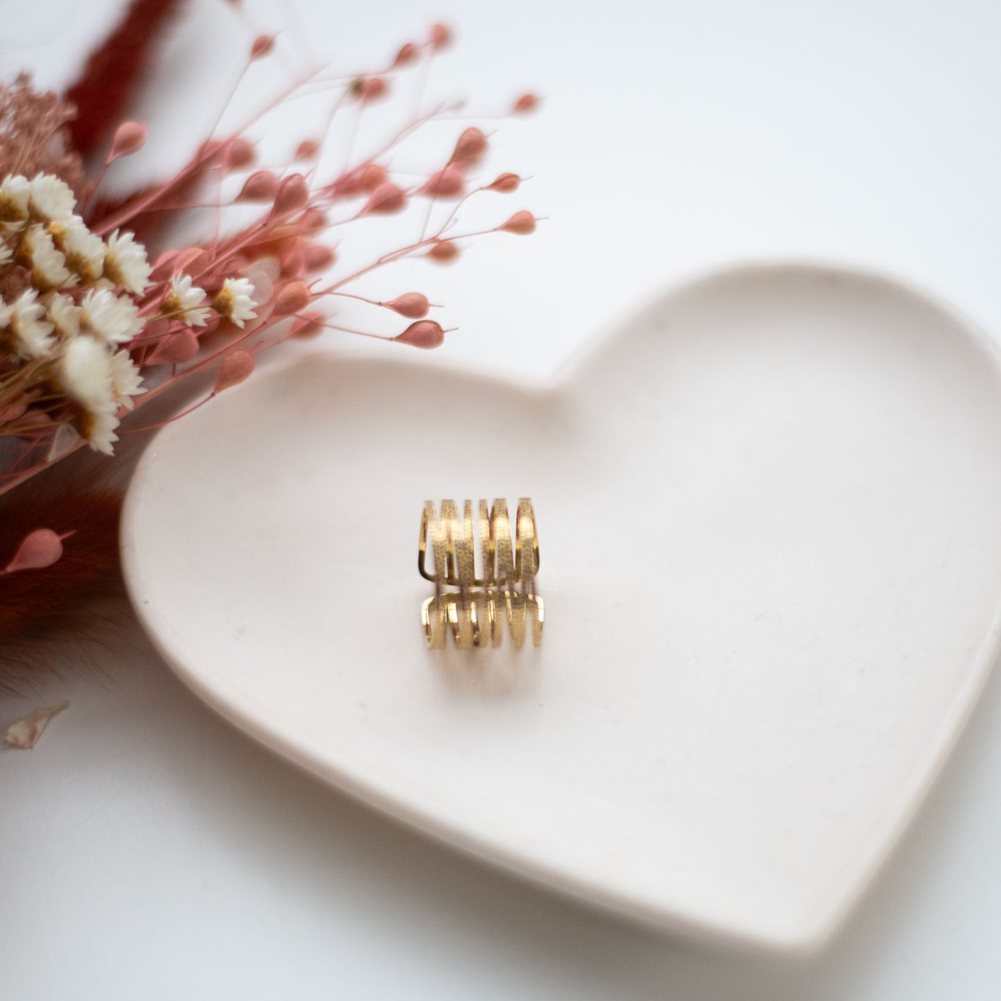 Bague multi-anneaux en acier doré – Bijou moderne & idée cadeau femme