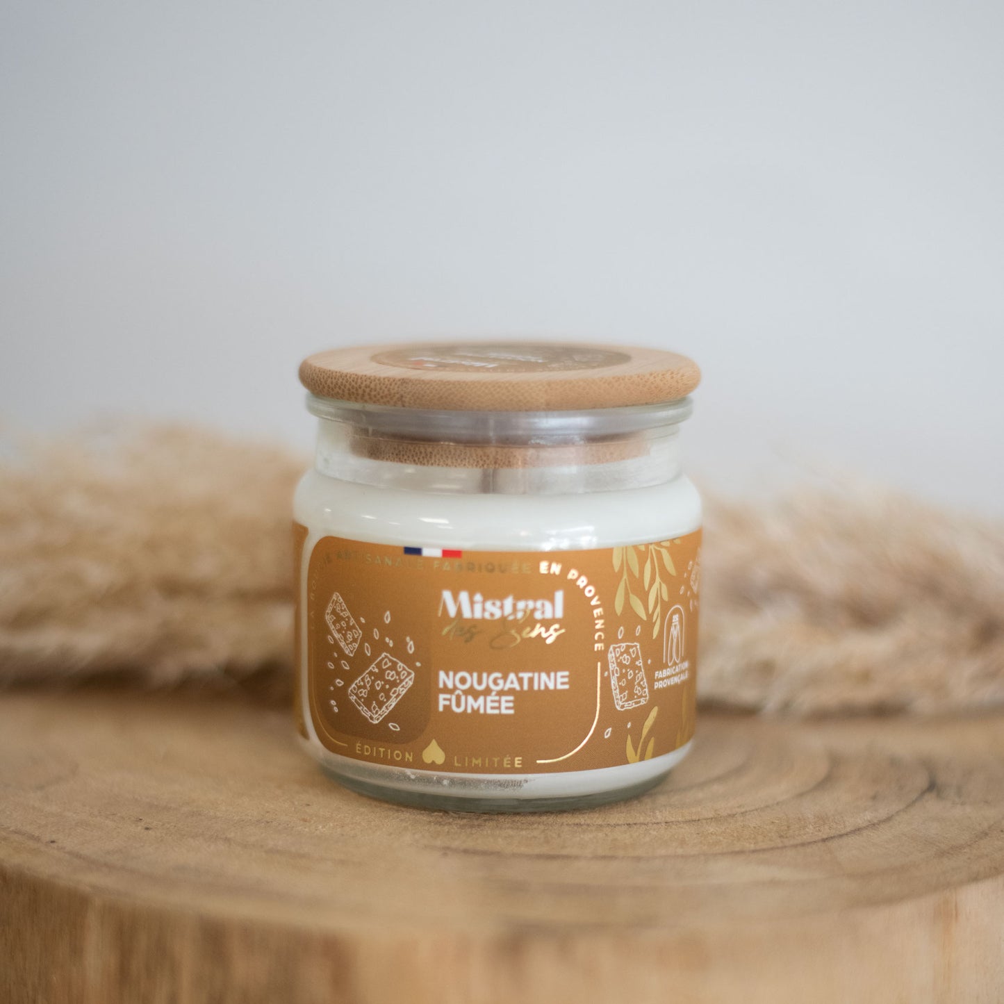 đ€ Bougie Nougatine FumĂ©e â Mistral des Sens