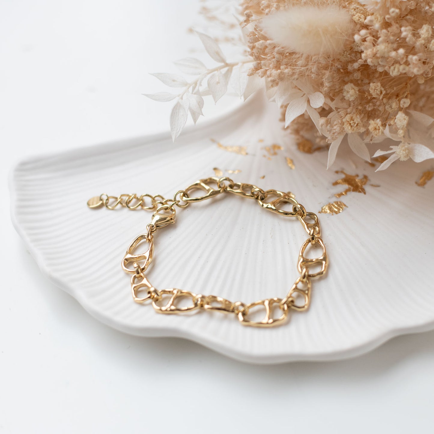 Bracelet Acier doré
