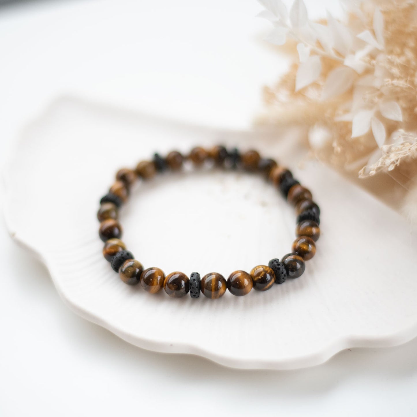 Bracelet Oeil de tigre et arbre de vie