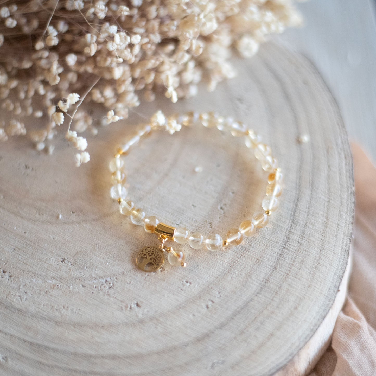 Citrine bracelet