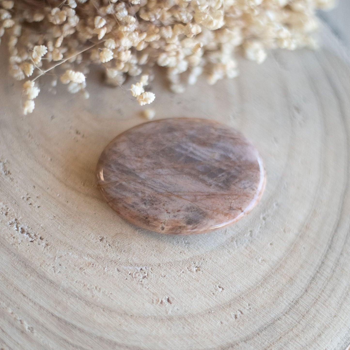 Galet Pierre de lune