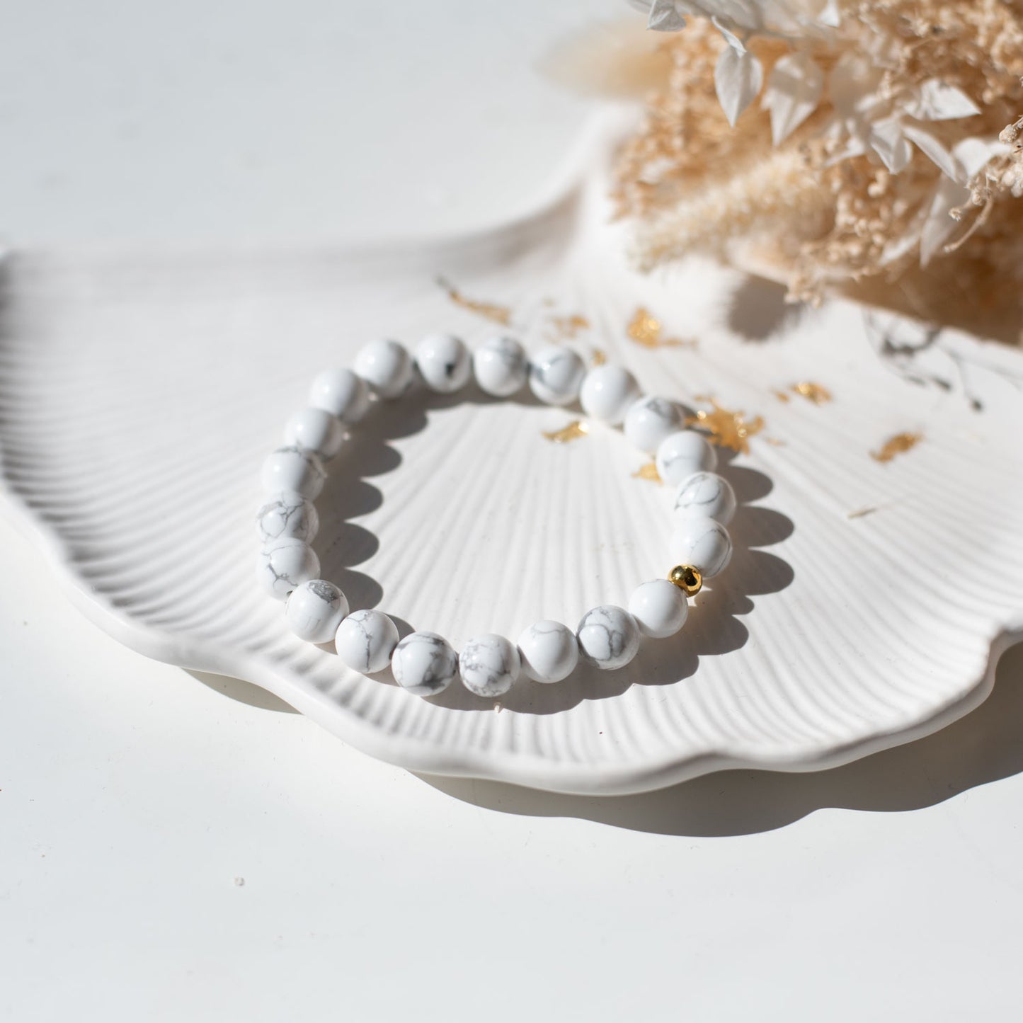 Bracelet en Howlite