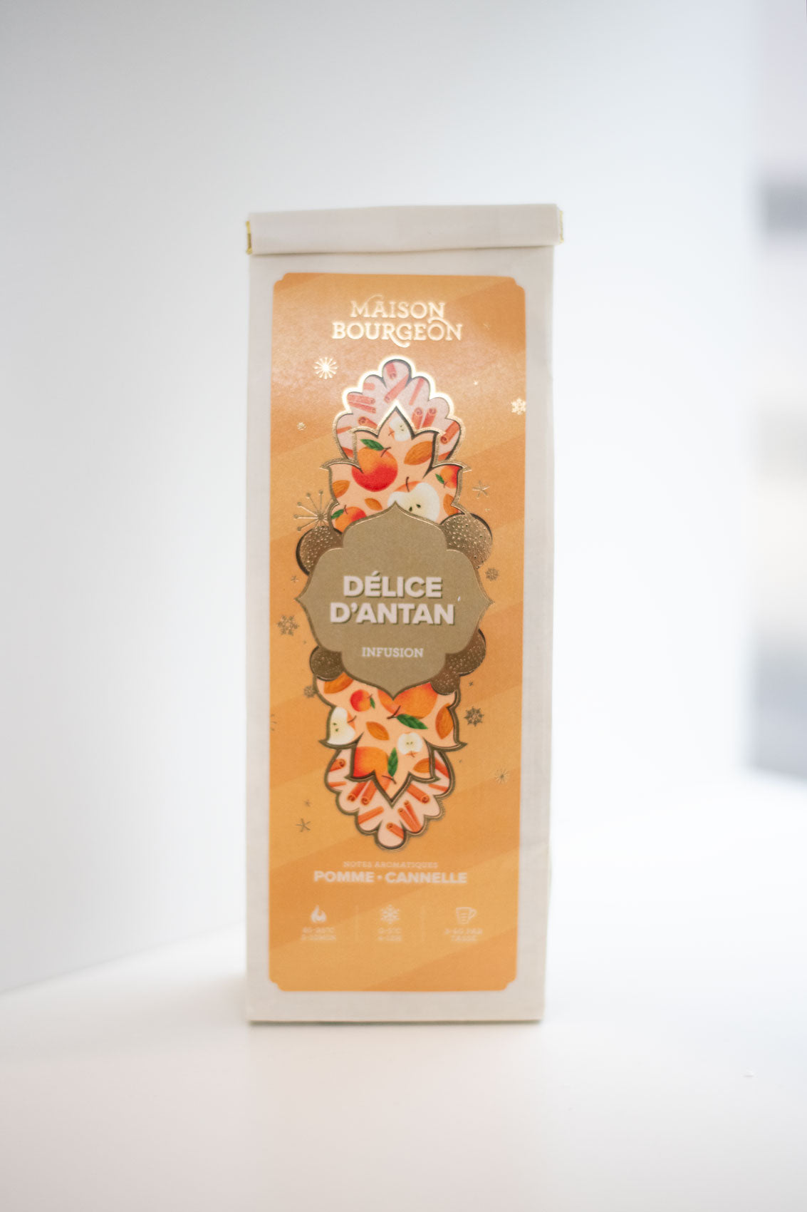 Infusion de Noël Pomme Cannelle – Délice d’Antan | Gourmande & Réconfortante