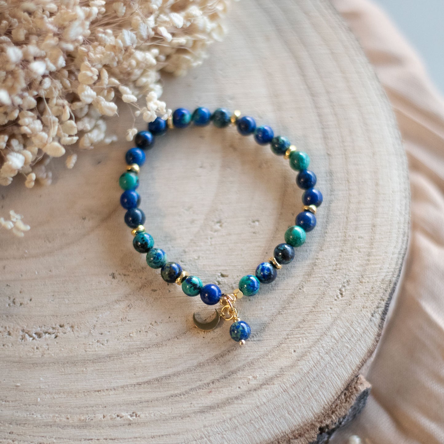 Bracelet Malachite Azurite