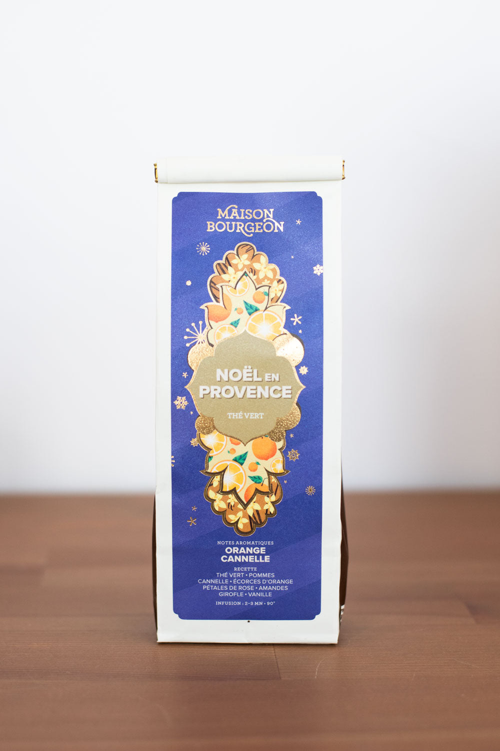 Thé vert “Noël en Provence” – Maison Bourgeon | Cannelle & Orange