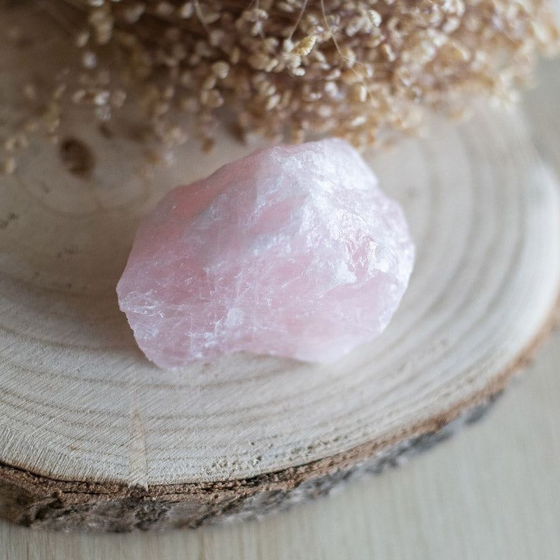 Pierre brut Quartz rose