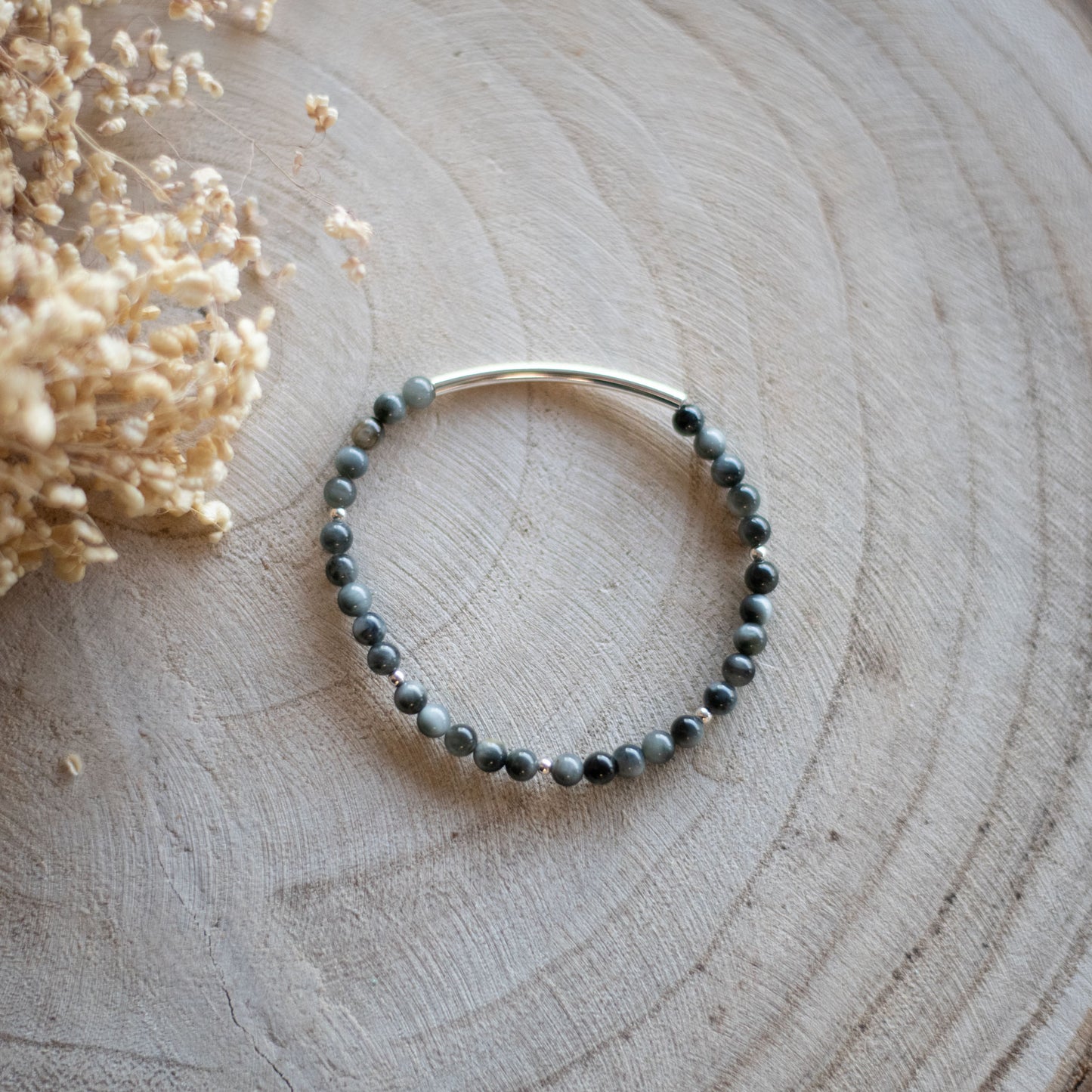 Quartz oeil de chat bracelet