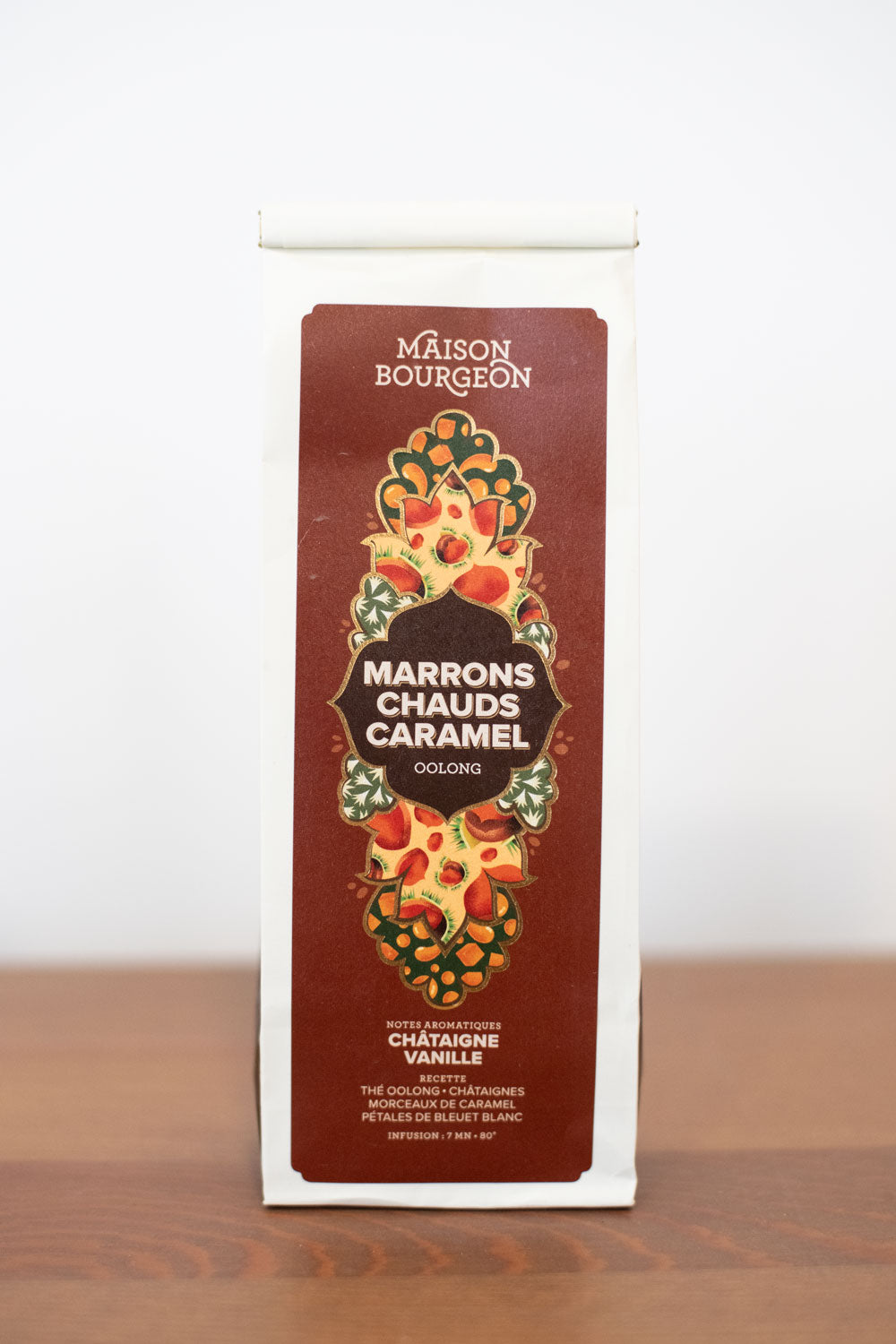 Thé Oolong Marrons chauds caramel