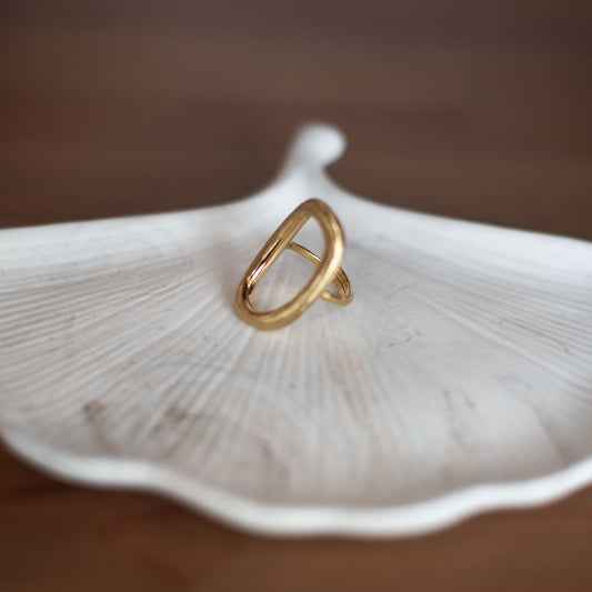 Bague Femme en Acier Inoxydable – Élégance Tendance & Intemporelle