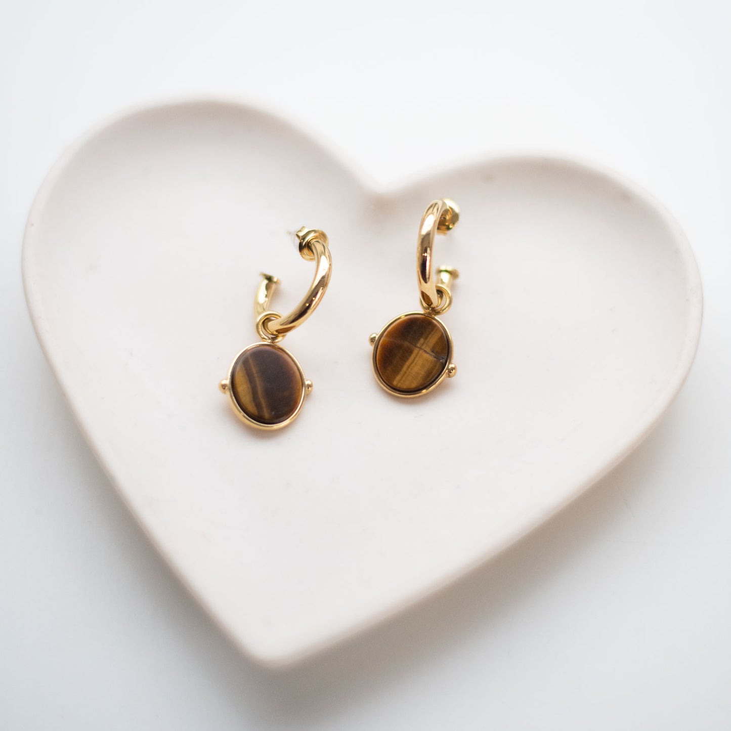 ✨ Boucles d’oreilles Œil de Tigre – Force & Confiance ✨