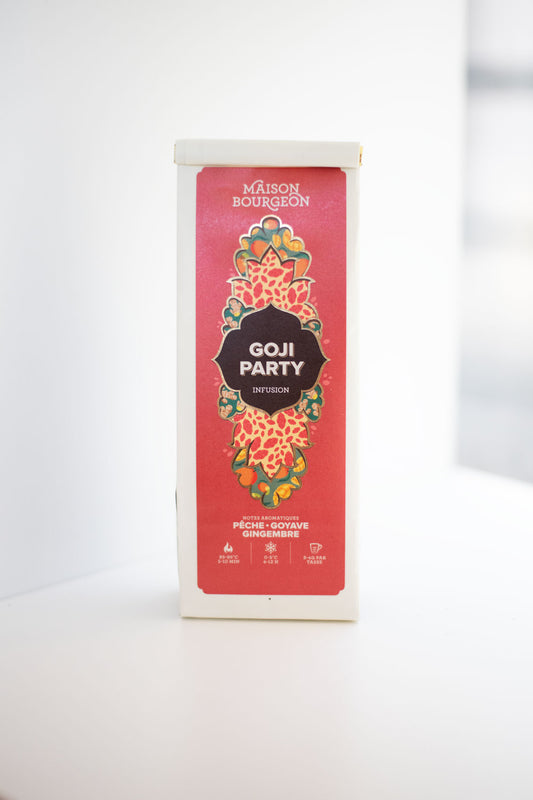 Infusion GoJi Part – Maison Bourgeon | Gingembre, Goyave & Pêche