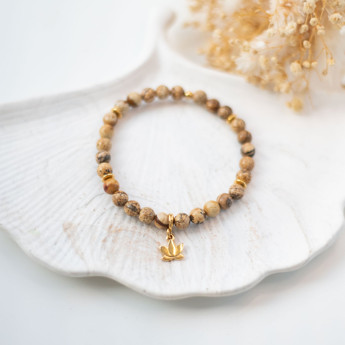 Bracelet Jaspe paysage