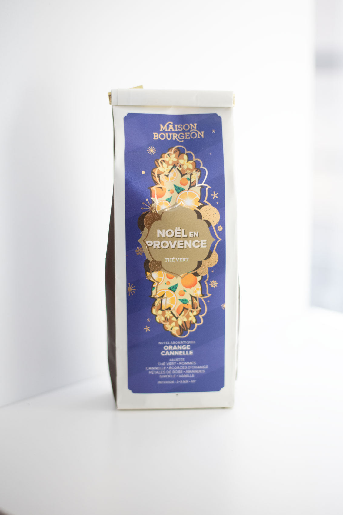 Thé vert “Noël en Provence” – Maison Bourgeon | Cannelle & Orange