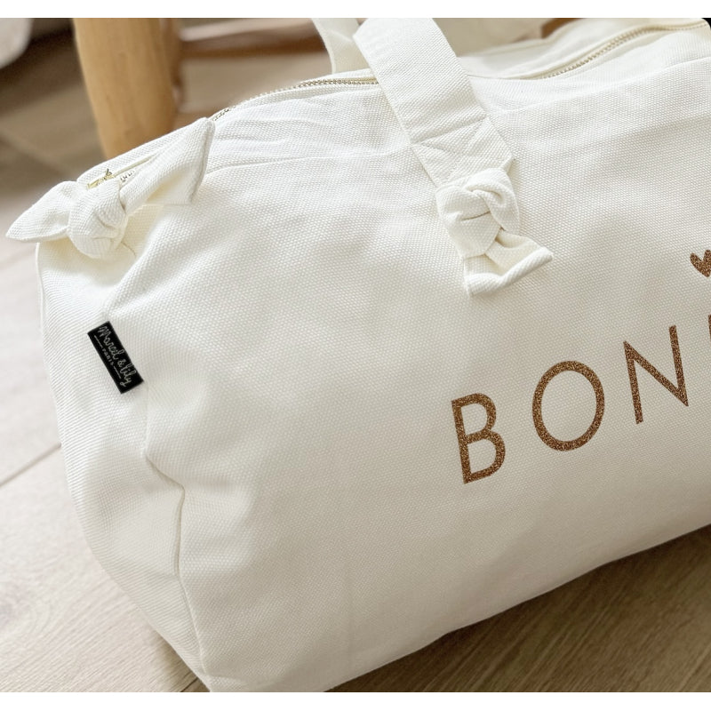 Sac blanc bonheur