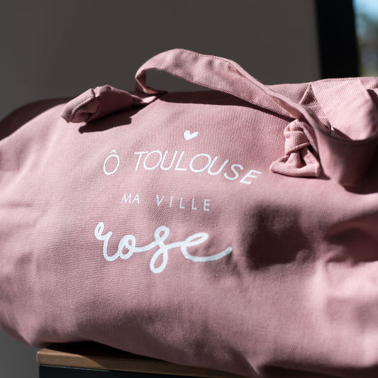 Sac polochon rose