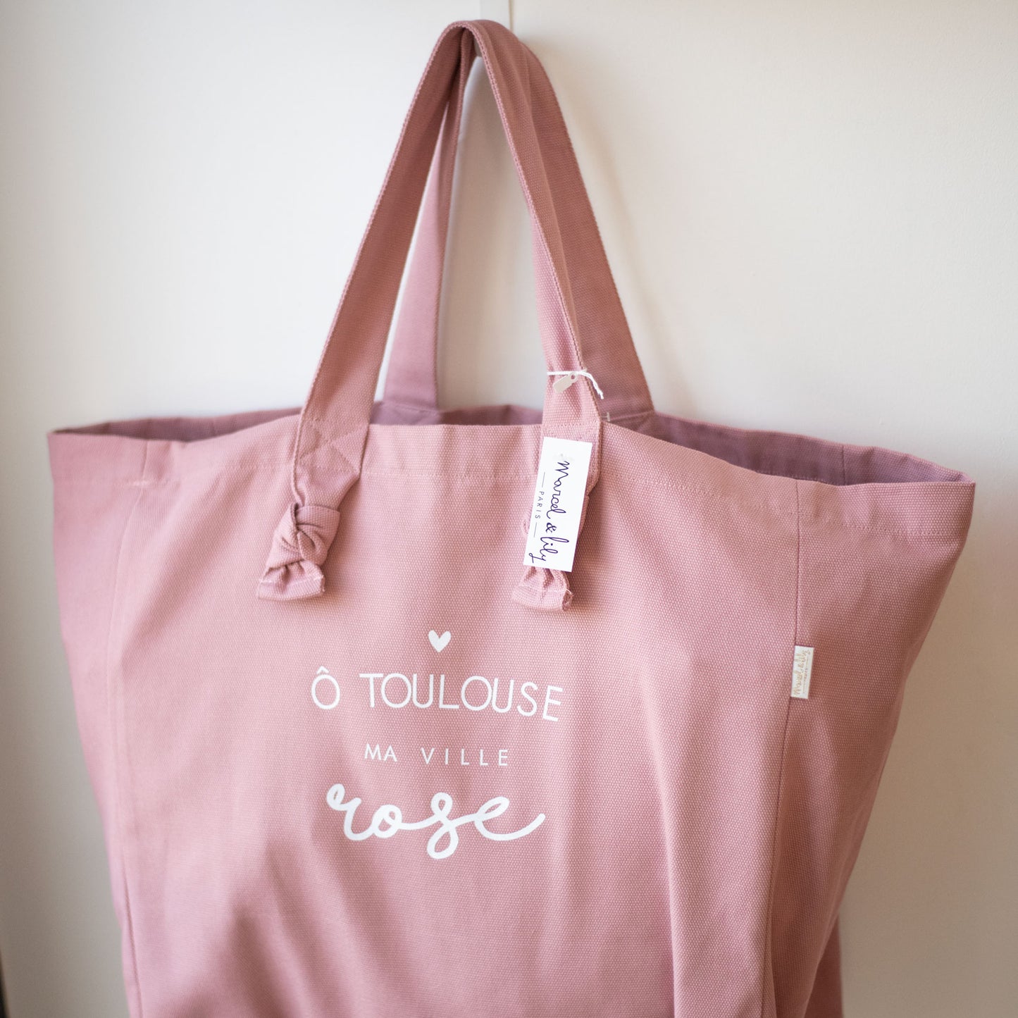 Sac cabas Ô Toulouse ma ville rose